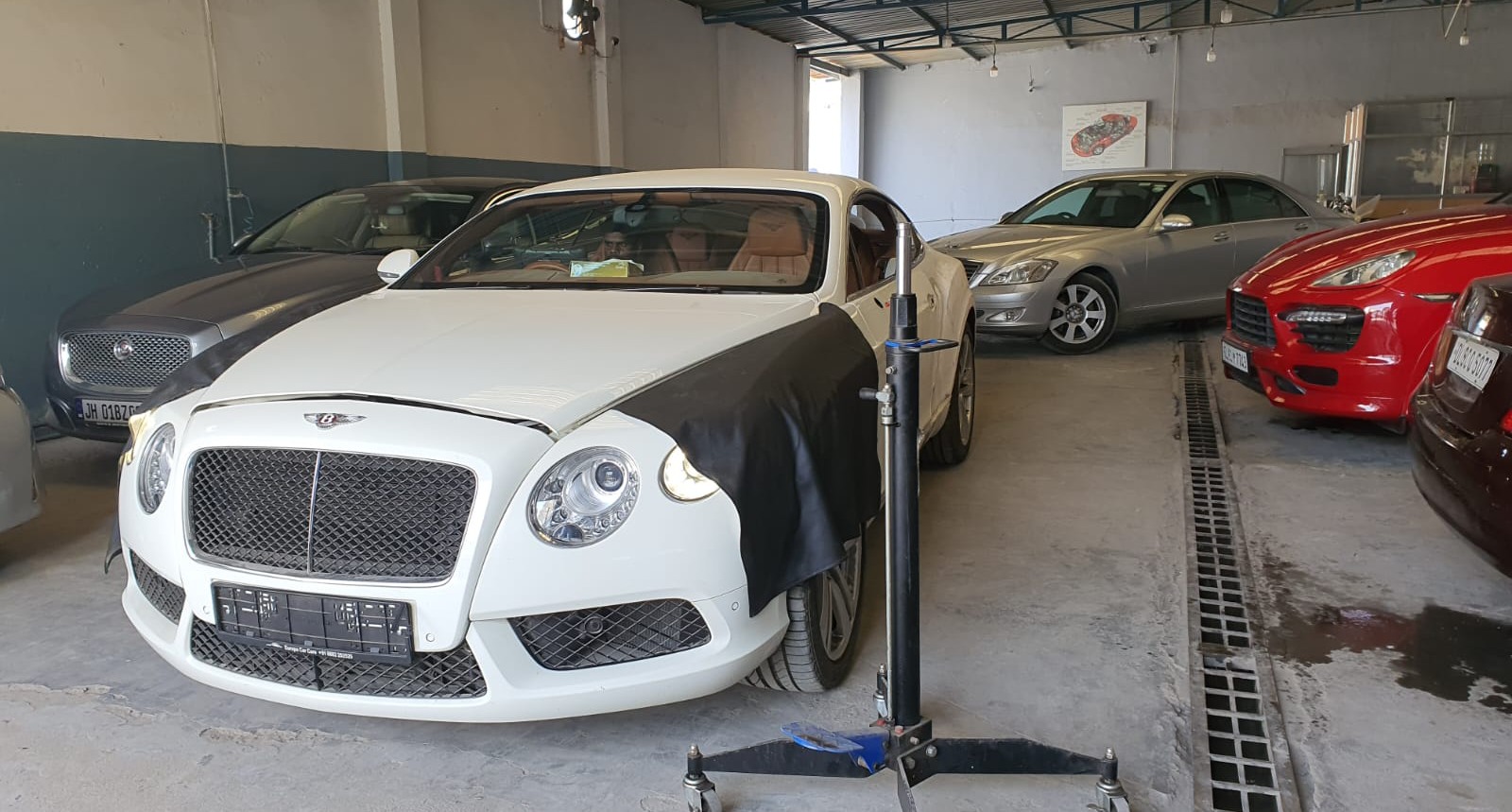 Deep clean detailing work