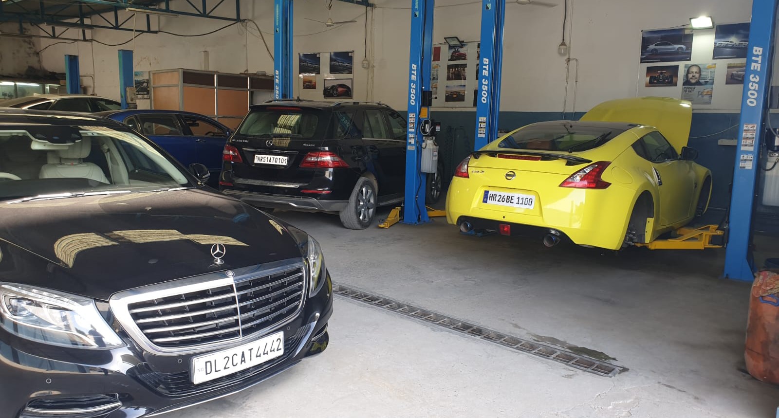 Paint correction work at Autoworkz Tech